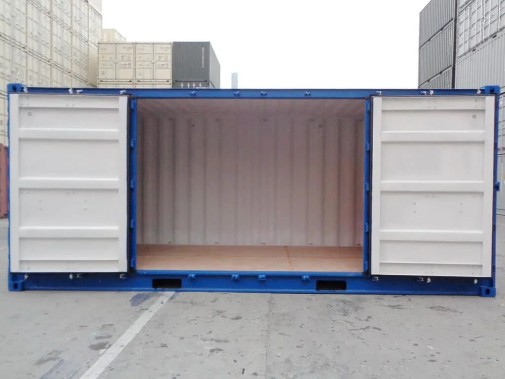 Contenedor Open Side - lateral